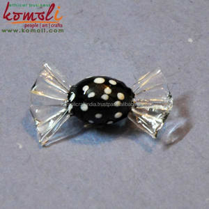 Caramelo de cristal de murano colorido hecho a mano, decoración para el hogar, caramelo de toffee decorativo - Product Image 6