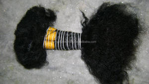 100% cheveux indiens en vrac vierges naturels non transformés Style de boucles italiennes couleur brune naturelle cheveux de santé forts - Product Image 5