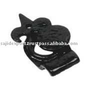 Poignée à levier d'entrée et ensemble de combinaison à cylindre unique Poignée de traction de porte robuste pour porte avant Poignées de cylindre de porte avant - Product Image 3