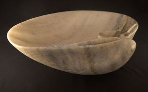 Frutero de Mármol con Forma de Concha Marina 100% Tallado a Mano - Product Image 2