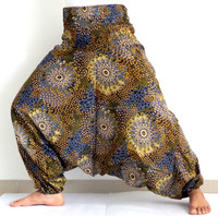 Pantalon sarouel indien, pour femme, nouvelle collection, ondulations