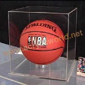 อะคริลิคกล่องฟุตบอล/อะคริลิคบาสเกตบอลผู้ถือจอแสดงผลคริลิคบอลกล่อง - Product Image 2