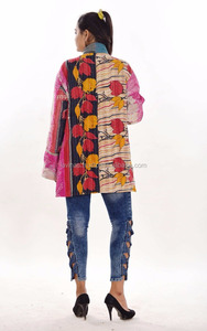 Vintage Cotton <b>Kantha</b> <b>Jacket</b> Quilted <b>Jacket</b> Manufacturer - Product Image 4
