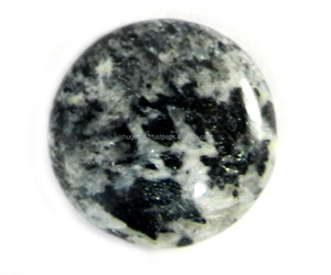 Natural Orbicular Jasper 22mm Round Cabochon - Product Image 1