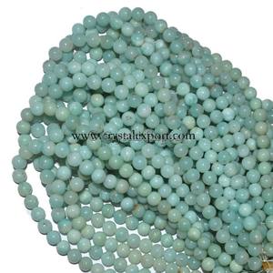 Proveedor principal, hebras de cuentas de amazonita de 2mm, modelo de 8mm, compra de cuentas de piedras preciosas al por mayor en muchos colores - Product Image 1