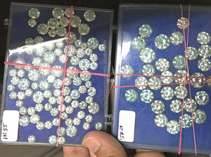 Moissanita suelta de corte brillante redondo de Color mixto para venta al por mayor precio venta - Product Image 6