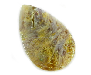 5.32gms ธรรมชาติ Sagenite Jasper 22*37มม.Cabochon หินขัดสำหรับเครื่องประดับทำ IG0079 - Product Image 2