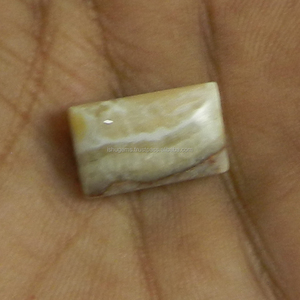 Cabochon en dentelle sauvage, 10x16mm, 1.72 gms, naturel, Baguette d'agate, bijoux IG0553, livraison gratuite - Product Image 3