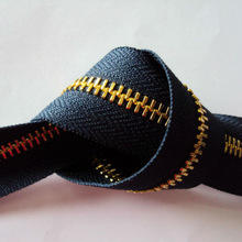 # Cremallera de 5 dientes de nailon/plástico/metal con cierre automático, marca OZL, 100 mm de longitud, modelo GMA, calidad premium, varios colores - Product Image 3