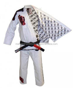 Kimono de Jiu Jitsu de Alta Calidad Hecho a Medida, 100% Algodón, Uniforme Duradero de Jiu-Jitsu Brasileño, Rashguard de MMA, BJJ Gi Unisex - Product Image 3