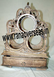 Porte-bouteille de vin en bois sculpté à la main, pour Bar, Restaurant, hôtel, café, mariage et fête, 20 pièces - Product Image 3