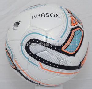 Balón de fútbol de PU Khason de alta calidad con logotipo personalizado, cosido a mano y duradero, varios colores, tamaños 3-5 a granel - Product Image 3
