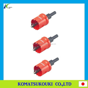 Newest TRUSCO Carbide <b>Hole</b> Saw Metacore Triple Made in Japan, Dual <b>Hole</b> <b>Cutter</b> for Deep <b>Holes</b> and Pipes Is Available - Product Image 5