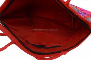 Bolso de compras de Hmong bolsa Bolso grande indio nuevo bolso bordado Kutch estilo hombro bolso Tribal, bolso étnico venta al por mayor - Product Image 2