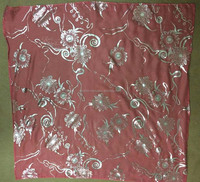 Écharpes colorées en mousseline de soie, vêtements, écharpe à tâches en soie, chaude, douce et confortable, avec impression feuille,, foulards fabrication, Premium