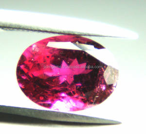 Piedra preciosa de turmalina rosa, pera redonda, trillón ovalado, forma mixta, corte facetado, tamaño calibrado, turmalina de piedras preciosas sueltas de alta calidad - Product Image 3