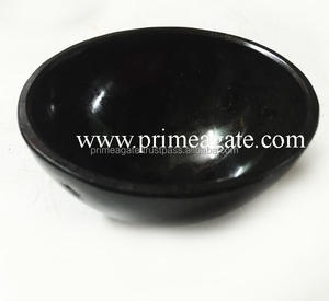 Negro turmalina Bowls | Cuarzo Bowls | Cristales de sanación - Product Image 2