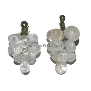 Pendentifs vintage en cristal Quartz raisin, 50 pièces, vente en ligne - Product Image 1
