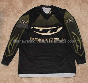 ใหม่เพนท์บอลเจอร์ซีย์สำหรับผู้ชาย,เพนท์บอลเจอร์ซีย์การระเหิดพิมพ์ระเหิดเพนท์บอลเจอร์ซีย์ - Product Image 2