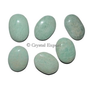Amazonite naturelle Cabochons ovales Agate pierre précieuse taillée dans une forme élégante exclusivement sur Amazon - Product Image 1