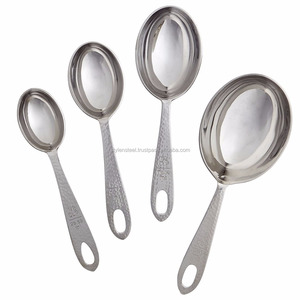 ชุดช้อนตวงรูปวงรี4ชิ้นอุปกรณ์ทำขนม PP อุปกรณ์สำหรับทำขนมอบ - Product Image 1