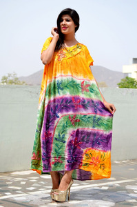 ชุด Kaftan ยาวหลากสีสำหรับผู้หญิง - Product Image 2
