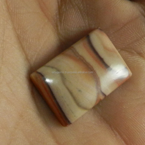 Jaspe Natural de 20x10mm, cabujones rectangulares pulidos, piedras para fabricación de joyas - Product Image 3