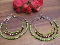 Boucles d'oreilles Huggie tendance en forme de perles de tronc d'arbre pour femmes, idéales pour les occasions spéciales, par Bcbali.com