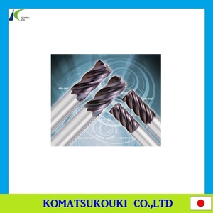 Fraises à bout court en carbure, outils de coupe OSG japonais sûrs et durables, WXS-EMS WX super enduit à cannelures multiples - Product Image 5