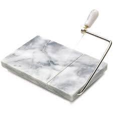 คลาสสิกธรรมชาติสีขาวหินอ่อนเครื่องตัดชีส - Product Image 5