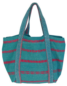 กระเป๋าถือ Kantha ตะเข็บมือวินเทจสไตล์อินเดียใหม่ - Product Image 1