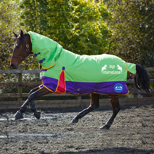 Green/ Blue Full Customize <b>Equestrian</b> Supplier High Quality Horse Rugs Winter Waterproof Standard Neck Blankets for New - Product Image 6