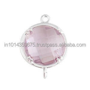 Pendentifs en pierres précieuses sertis de pierres de naissance plaqués rhodium et or en gros pour les occasions de fête - Product Image 3