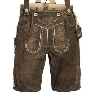 Costume de luxe del Lederhosen, déguisement de luxe, deux tons, pantalon en cuir hawaïen, collection - Product Image 2