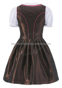 ผู้หญิงเซ็กซี่ที่กำหนดเองผ้าฝ้ายโพลีเอสเตอร์ Trachten มินิ Dirndl Octoberfest Dirndl เยอรมนี (Trachten เสื้อผ้าแบบดั้งเดิม) - Product Image 5