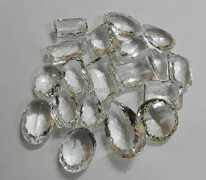 
 
 
 คริสตัลควอตซ์ธรรมชาติคุณภาพสูง - ทรงรีเจียระไนแบบเพชร สีใส ผ่านการบำบัดตามธรรมชาติ แหล่งกำเนิดจากประเทศซีเอฟ | - Product Image 6