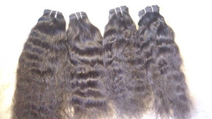 Extensiones de cabello Remy indio virgen recto sedoso 12A de alta calidad 100% rizo italiano saludable y estilos sueltos de ondas profundas - Product Image 5