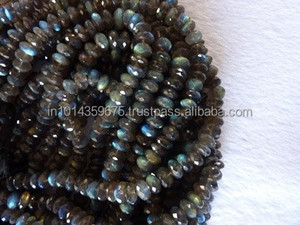 ลูกปัดพลอยหลวมลาบราดอไรต์,ลูกปัดหินอัญมณีคริสตัลบำบัดลูกปัดมีเสน่ห์ - Product Image 3