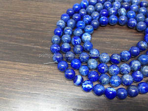 Lapis Lazuli Jap Mala ใหม่ล่าสุดสำหรับจำหน่าย | หินบำบัด Jap Mala | ลูกประคำ - Product Image 3