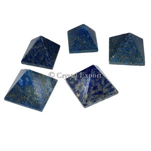Lapis Lazuli Small Gemstone Pyramid - Product Image 1