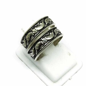 Shri Ashapura Jewels Bagues d'orteil pour femmes en argent sterling 925, style bohème chrétien, avec fleur sculptée, ouvertes, pour la plage - Product Image 5