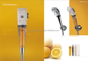 Cabezal de ducha de vitamina C contemporáneo, suavizante de agua, filtro de cloro, eliminación de 99.9%, núcleo de válvula de cerámica, baños, hoteles, spas hechos - Product Image 3