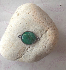 925ควอทซ์สโมคกี้อัญมณีธรรมชาติทำด้วยมือเครื่องประดับรูปไข่ขอบสำหรับเครื่องประดับสไตล์โบโฮ - Product Image 3