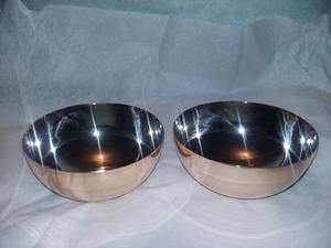 Cuenco de cobre ecológico para sopa, Producto respetuoso con el medio ambiente, comida de 6 pulgadas, BPA, dorado, marrón, logotipo personalizado, clásico, 100 Uds. - Product Image 4