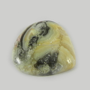 Ágata Crazy Lace Natural de Calidad Perfecta, Cabujón en Forma de Corazón de 3.70 g, 22 mm, Gema para Joyería - Product Image 1