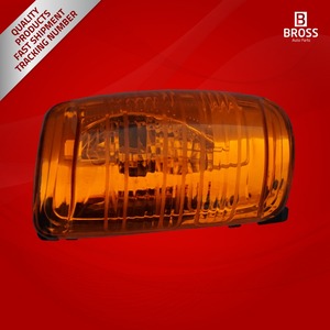 BSP593-1 Side Door Wing Mirror Orange Indicator Lamp Lens Left for 1847388 - Product Image 3