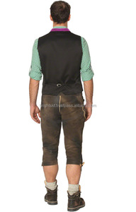 Rompi Dirndl Antik Oktoberfest Rompi Pria Austria Bustier Modis Korset Atasan Negara Rompi Barat (Bavaria Vestcoat) - Product Image 2