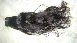 100% pur vierge indien Temple cheveux humains bruts non transformés vague droite naturelle droite Texture profonde saine Remy armure cheveux - Product Image 6