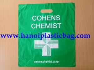 Plastic Shopping Bags Vietnam wholesaler die cut bag - Product Image 2