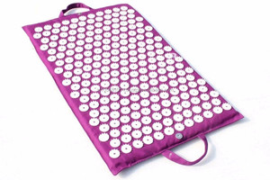 Tapis à pointes lumineuses fabriqué en inde, choix de couleurs et d'étiquettes privée, tapis de Fitness à disque rond, d'acupression - Product Image 5